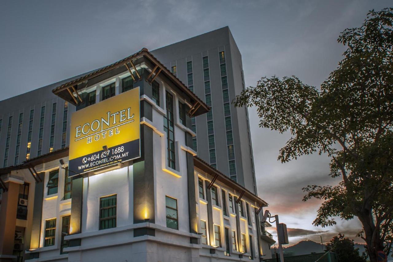 Econtel Queensbay Sungai Dua Bukit Dış mekan fotoğraf